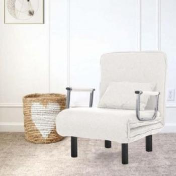 2 az 1-ben fotelágy, bézs kép