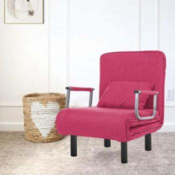 2 az 1-ben fotelágy, bordó kép