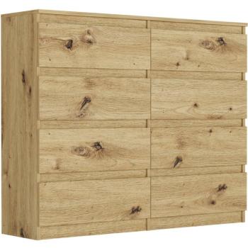 8 fiókos komód R-120-S8 - különböző színű változatokban artisan kép