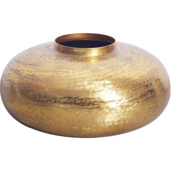 ABSTRACT ORIENT arany alumínium váza 35cm kép