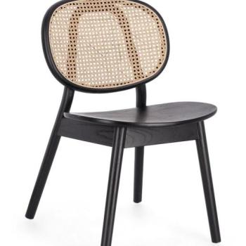 ADOLIS fekete étkezőszék kép