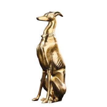 AGÁR szobor alumínium-arany 70cm kép