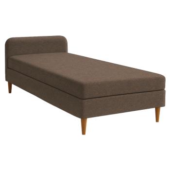 Ágy, 110x200, molitán, barna, BRUNY kép