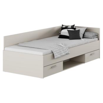 Ágy, 90x200, cashmere, BOAT kép