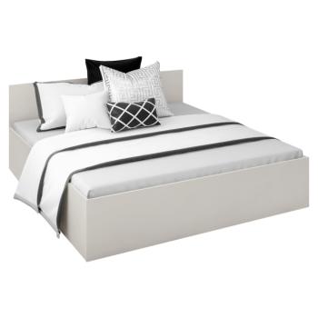 Ágy fém ráccsal és tárolóhellyel, 180x200, kasmír, DOLI kép