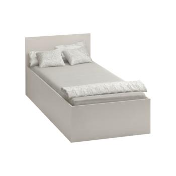 Ágy fém ráccsal és tárolóhellyel, 90x200, kasmír, DOLI kép