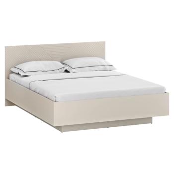 Ágy ráccsal, 160x200, kasmír/castello tölgy, EYCO kép