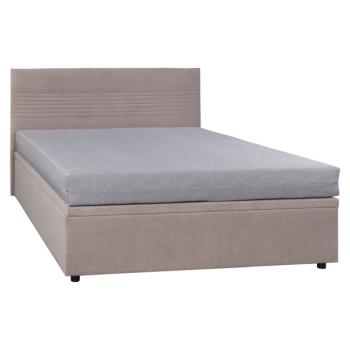 Ágy tárhellyel, 160x200, bézs, RUNOL kép