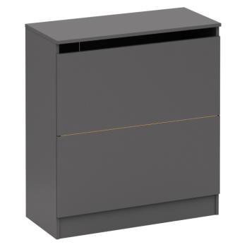 Ágyneműtartó, grafit, BETTY 2 BE-02-040 kép