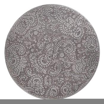 ALCASAR barna akácfa dohányzóasztal 50cm kép