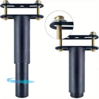 Állítható fém ágykeret láb, nagy teherbírású középső lemezszalag láb kép