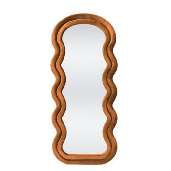 Álló vagy fali tükör, 160 cm, fahéj - PRALINE kép