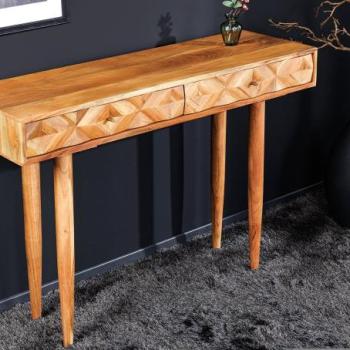 ALPINE barna akácfa íróasztal 100cm kép