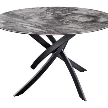 ALPINE taupe kerámia étkezőasztal 120cm kép