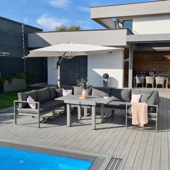 Alumínium étkezőgarnitúra 8 személyes TITANIUM kép