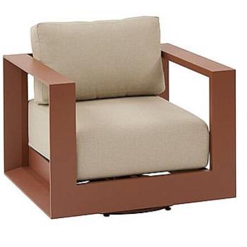 Alumínium forgószék MADRID (mahagóni) kép