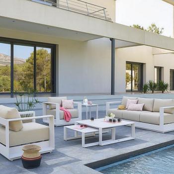 Alumínium készlet 5 személyes MADRID ÚJ (cappuccino) kép