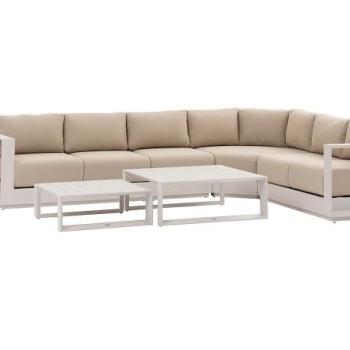 Alumínium készlet 6 személyes MADRID (cappuccino) kép