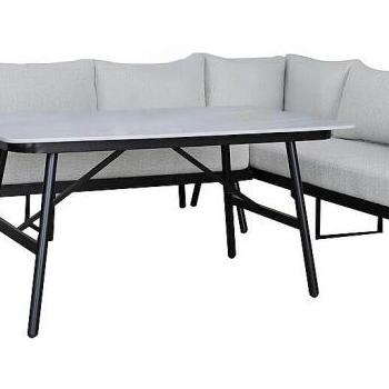 Alumínium sarokgarnitúra 6 személyes HERMES kép