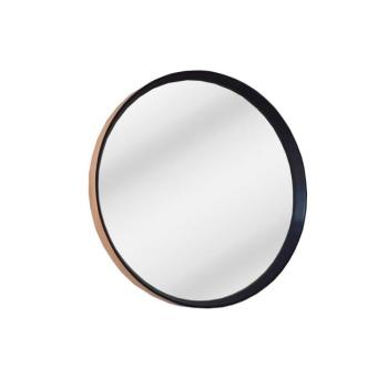 AMSTERDAM fekete tölgyfa falitükör 70cm kép