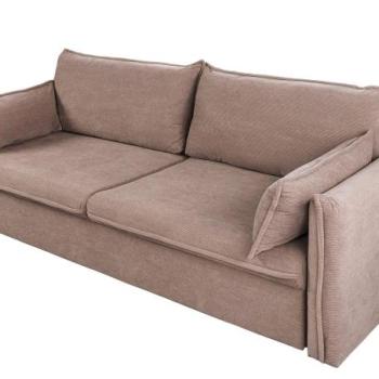 APARTMENT taupe kordbársony kanapéágy kép