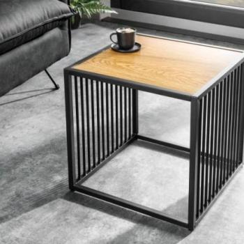 ARCHITECTURE barna dohányzóasztal 40cm kép