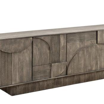 ART DEKO szürke mangófa komód 170cm kép