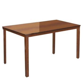 ASTRO barna mdf étkezőasztal 110cm kép
