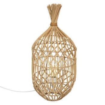 Asztali lámpa, rattan 55 cm - JAKARTA kép