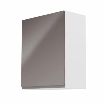 AURORA szürke mdf egyajtós felső konyhaszekrény balos 60cm kép
