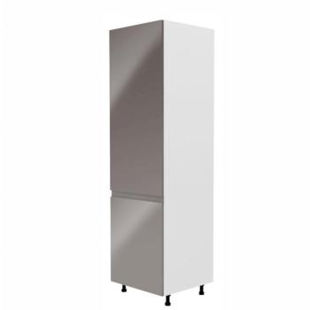 AURORA szürke mdf hűtőgép szekrény balos 60cm kép