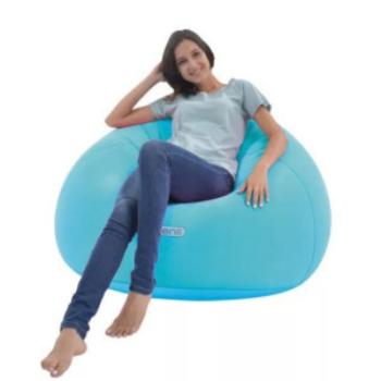 Avenli felfújható fotel kék 105x105x65cm kép