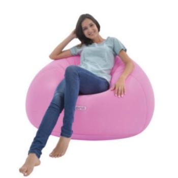 Avenli felfújható fotel rózsaszín 105x105x65cm kép