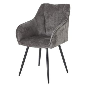 AVIGNON szürke polyester zsenília forgószék kép