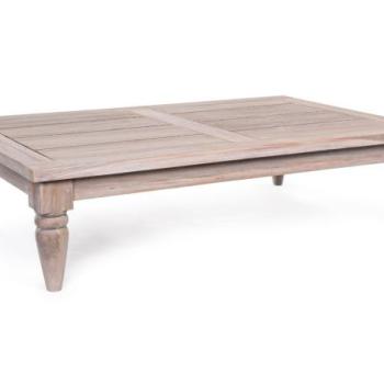 BALI barna teakfa kerti dohányzóasztal 120cm kép