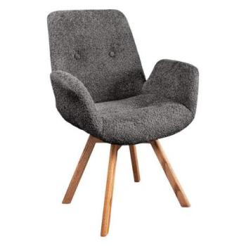 BALTIC szürke buklé forgószék kép