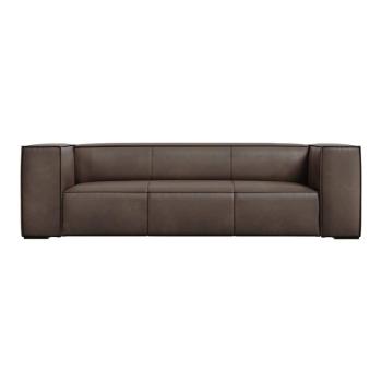 Barna bőr kanapé 227 cm Madame – Windsor & Co Sofas kép