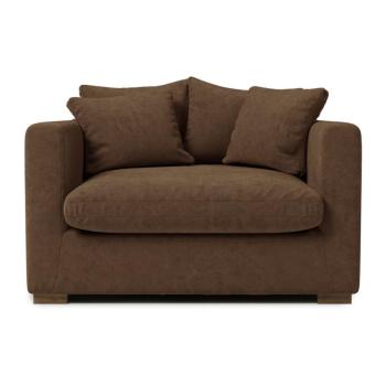 Barna fotel Comfy – Scandic kép