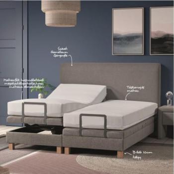 BE COMFY elektromos boxspring ágy 160 cm kép