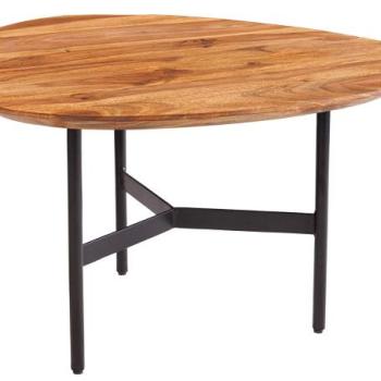 BEAUTY BY NATURE rózsafa fa dohányzóasztal 60cm kép