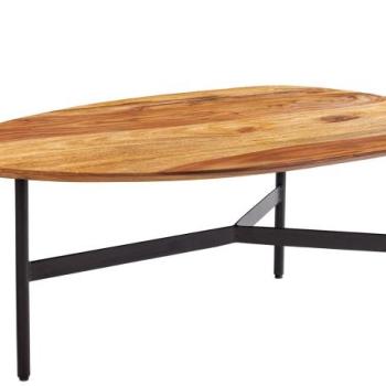 BEAUTY BY NATURE rózsafa fa dohányzóasztal kép