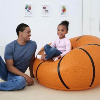 Bestway felfújható Basketball fotel 6+ gyerekeknek 114cmx112cmx66cm kép