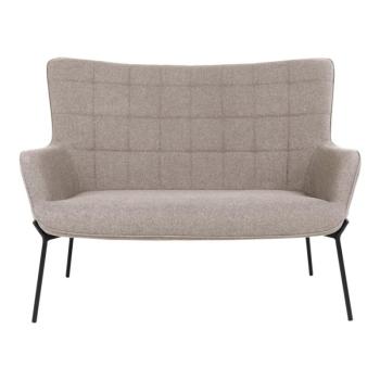 Bézs kanapé 128 cm Glasgow – House Nordic kép