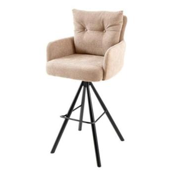 BIG GEORGE bézs szövet bárszék kép