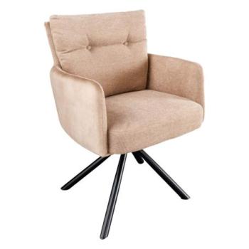 BIG GEORGE bézs szövet forgószék kép