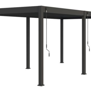 Bioklimatikus pergola INTRO PLUS 6x3 m szabadon álló kép