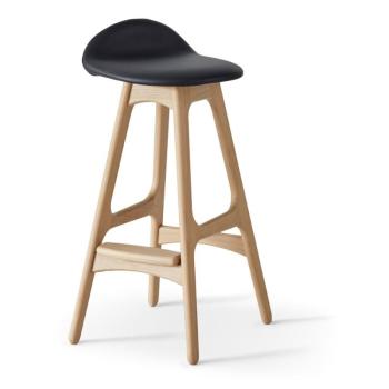 Bőr forgó bárszék 79 cm Buck – Hammel Furniture kép