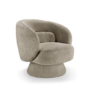 BOSSA NOVA taupe buklé fotel kép