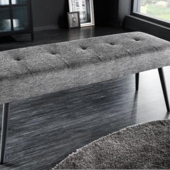 BOUTIQUE szürke 100% polyester ülőke 100cm kép