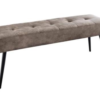 BOUTIQUE taupe mikroszálas ülőpad 100cm kép